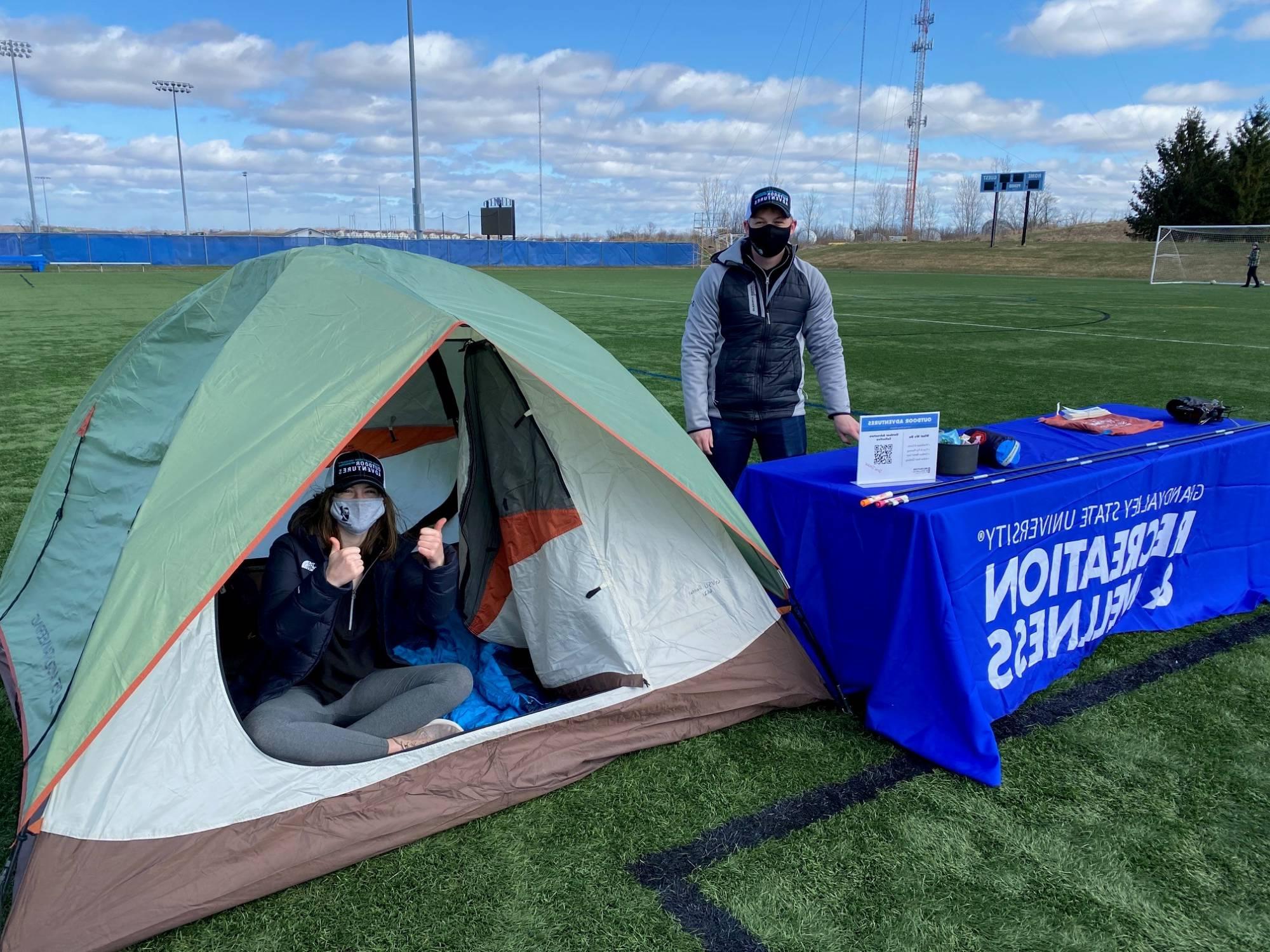 Outdoor adventures leaders tabling